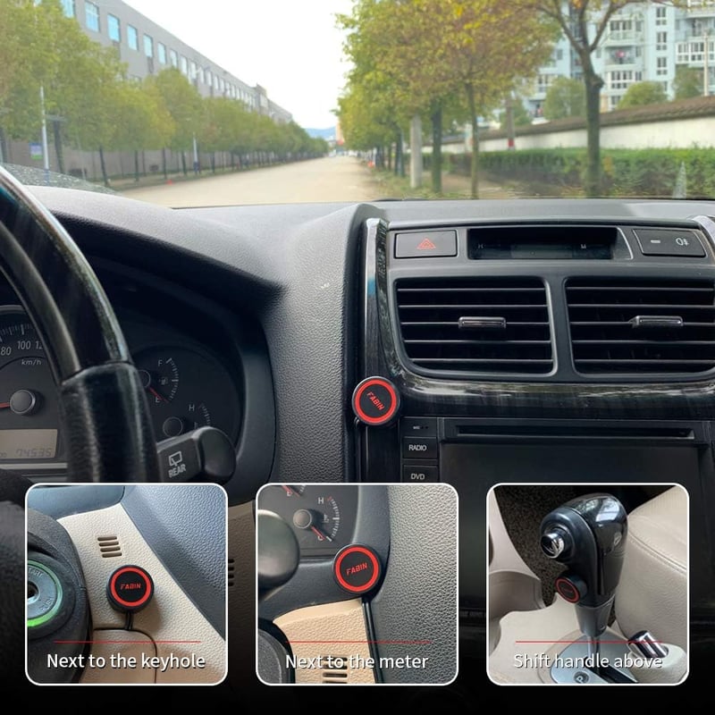 FARBIN fém nyomógomb - autó, hajó, motor kapcsoló, kürt gomb