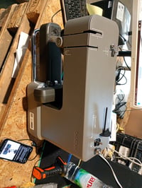 Automatický vyšívací stroj Brother PP1 Skitch – neúplný (bez cievky a nožníc), predvádzací kus – bez cievky a nožníc (stav: pozri 2. obrázok) 2