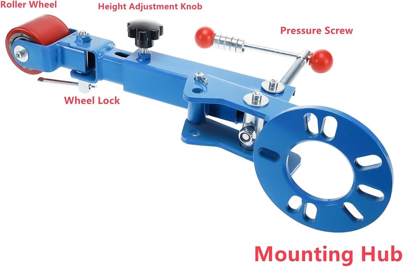 BOOMSTART Sárvédő Peremező Szerszám - Állítható Karos Fender Roller Autókhoz és Kisteherautókhoz, 38,5-51 cm Kinyúlással