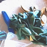 QIFU Set balona kadulja zelene i zlatne boje, 37 komada, metalik baloni s helijem od 30 cm za rođendan — nedostaje 15 balona (stanje: pogledajte 2. sliku) 2