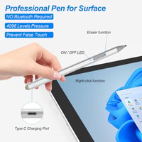 Microsoft Surface Pen - 4096 nyomásérzékeny USB-C-s érintőceruza, mágneses tapadással 2