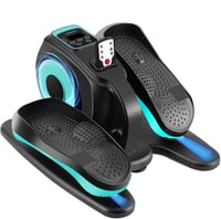 Rollingsurfer Elektromos Elliptikus Tréner Lábmasszázzsal - Asztal Alatti Kompakt Ellipszis Gép Időseknek, Irodai Dolgozóknak és Fiataloknak 1