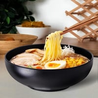 Fekete Rizstál 17,5 cm - Elegáns Japán Stílusú Tálka 3