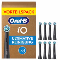 Oral-B iO Ultimative Reinigung Elektromos Fogkefe Pótfej, Fekete, 8 db (készletből, 2 db hiányzik) 2