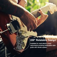 LEKATO 5.8GHz Vezeték Nélküli Gitár Rendszer - Újratölthető Adó-Vevő Szett Elektromos Gitárhoz és Basszusgitárhoz, Interferenciamentes 5