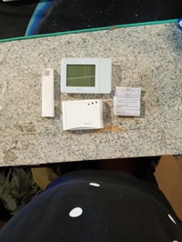 Termostat wireless programabil Otio cu receptor, alb - Utilizat 2