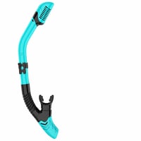 Snorkel uscat Solava pentru adulți – fără mască de scufundări (incomplet, fără ochelari), turcoaz — fără mască de scufundări (stare: vezi a 2-a imagine) 1