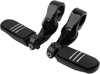 Harley Touring modellek univerzális fekete lábtartó - TCMT 32mm-es rövid, döntött highway peg 6