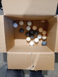 MoMi PASTEL 3 az 1-ben Játszószőnyeg Játékívvel Babáknak, 2 Ív, Labdafürdő, 5 Játék — 14 labda hiányzik (állapot: lásd a 2. képet) 2