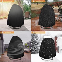 Dokon Függőszék Takaró - Vízálló 600D Oxford Anyag, Szélbiztos, UV-Ellenálló Védőhuzat Függőkosárhoz, Hintaágyhoz - 190x115 cm Méretű Téli V 10