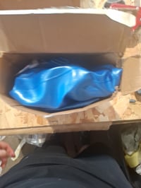 Gymnastická lopta EDIFIT Fitball 75 cm modrá Pezziball Pilates joga fitness lopta na sedenie tehotenské cvičenie bez pumpy 2