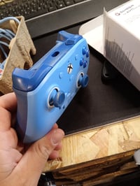 Controller cu fir GameSir G7 SE pentru Xbox Series X|S, Xbox One și PC, joystick-uri cu efect Hall, audio 3,5 mm, albastru 2