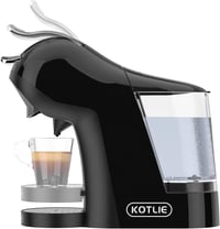 KOTLIE EM-308B 5 az 1-ben Kávéfőző, 3 Hőmérséklet, 7 Vízszint, Többféle Kapszulával Kompatibilis, Vízkőtelenítő Funkcióval, 19 Bar 6
