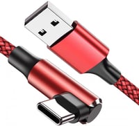Samsung Galaxy USB-C gyorstöltő kábel, 3db 180cm-es szögben hajlított, nylon 7