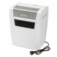 Distrugător de documente Leitz IQ Home P4, 7-6 coli (70-80 g/m²), certificat TÜV+GS — pentru piese/dezmembrare: nu funcționează corespunzător (stare: vezi imaginea 2) 1