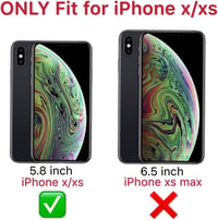 iPhone X/XS Fekete Szilikon Védőtok Üvegfóliával - Teljes Védelem Szett 3