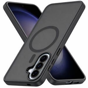 Vansdon magnetska maska za Samsung Galaxy A57 5G crna — Zaštitno staklo nedostaje, u pakiranju je samo maska (stanje: vidi 2. sliku)