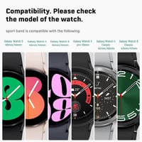 Samsung Galaxy Watch 6/5/4 Classic kompatibilis szilikon cserepánt 2
