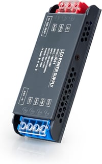 BRIMETI LED Transzformátor 230V-24V 100W Tápegység - Vékony Alumínium Kapcsolóüzemű Átalakító 4,16A LED Szalaghoz, Kerti Világításhoz 1