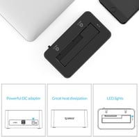 ORICO USB 3.0 Külső HDD Dokkoló - 20TB-ig, SATA Kompatibilis 5