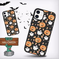 iPhone 12/12 Pro Halloween Védőtok - Tökfejes Mintával 5