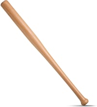 HPMAISON Fa Baseballütő 71-86 cm Felnőtt Gyerek Edzés Könnyű 1