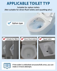 Nagynyomású WC Duguláselhárító Pumpa - Mosdó, Kád és Lefolyó Tisztító Eszköz 6