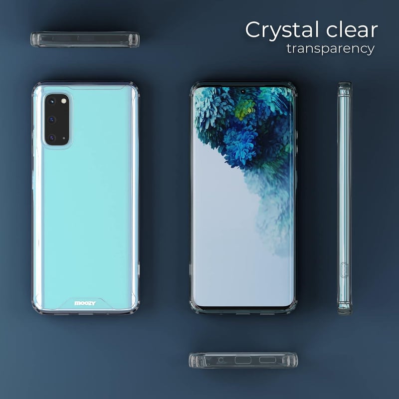Samsung S20 5G/4G Átlátszó Ütésálló Védőtok