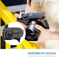 Leica Q3 fémmarkolat - JJC prémium hüvelykujjtámasz jobb fogásért 6