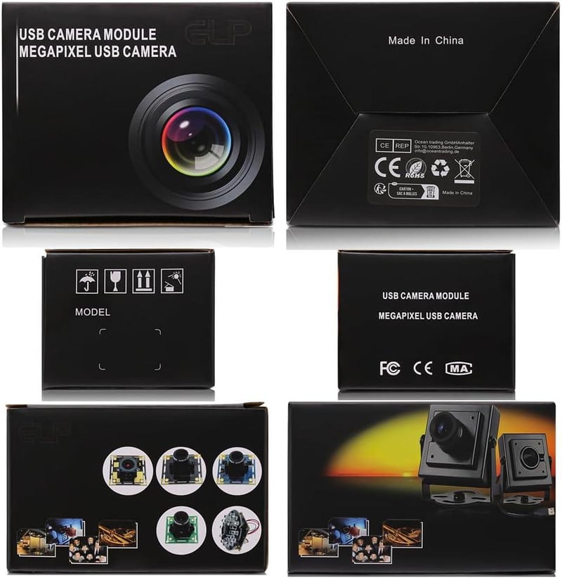 SVPRO 5MP HD Webkamera 10X Optikai Zoommal és Manuális Lencsével