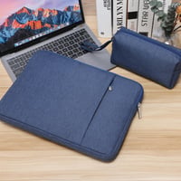 MacBook Pro 14 és Air 13 védőtok szett - HYZUO kék laptop táska 8