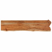 vidaXL Stolová doska z masívneho akáciového dreva s prírodnou hranou 180x40x3,8 cm – Poškodené – chybné, čiastočne funkčné: poškodený roh (stav: pozri 2. obrázok) 1