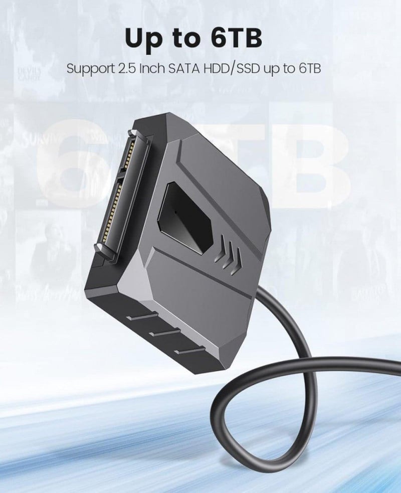 ORICO USB 3.0 - SATA III adapter kábel 2,5" HDD/SSD-hez, UASP támogatással