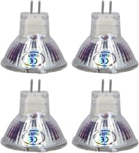 MR11 LED izzó szett, 4 db, 5W 500lm, kétérintkezős, spotlámpába 1