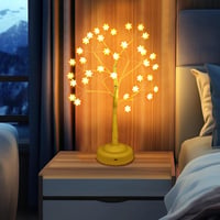 da LIGHT LED Ágfény Meleg Fehér USB/Akkus Távirányítóval Dimmer Timer 8 Mód - Yellowish 5