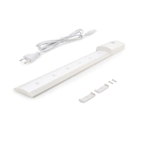 LED svjetiljka za ispod ormarića s prekidačem, 230V, 7,5W, toplo bijela - bijela - 44 cm 2