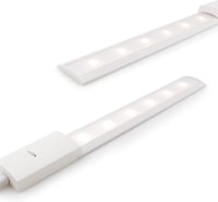 da LIGHT LED Alulvilágítás Kapcsolóval 230V Meleg Fehér Szekrény Lámpa 500lm 3