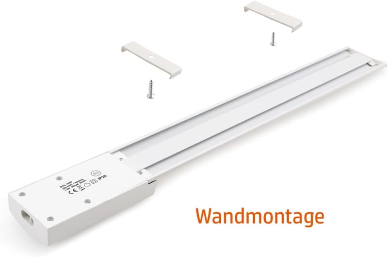 da LIGHT LED Alulvilágítás Kapcsolóval 230V Meleg Fehér Szekrény Lámpa 500lm