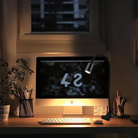 da LIGHT LED Asztali Lámpa Csiptetős, 3 Színhőmérséklet Dimmelhető USB Olvasólámpa 7