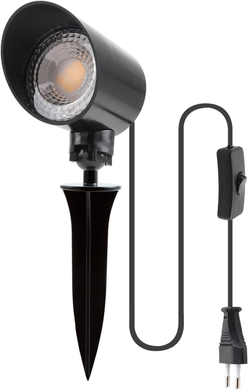da LIGHT LED fali spotlámpa 6W 600 lm meleg fehér 3000K 230V - 3000 K With Switch