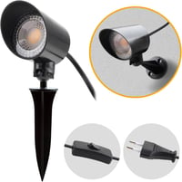 da LIGHT LED fali spotlámpa 6W 600 lm meleg fehér 3000K 230V - 3000 K With Switch 3