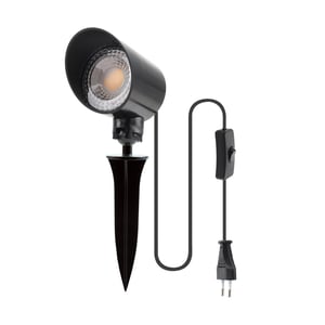 da LIGHT LED zidna spot svjetiljka s prekidačem, 6W, 600 lm, 3000K toplo bijela, 230V, IP20