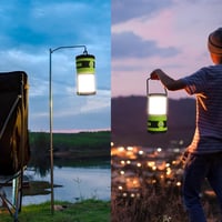 DA LIGHT LED Kemping Lámpa 1500 Lumen 4 Üzemmód Zöld Dimmer Vészvilágítás 7