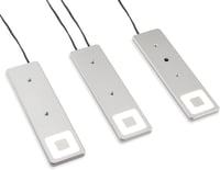 da LIGHT LED Konyhai Alulvilágítás Meleg Fehér 3db Szett Beépíthető Spot Ezüst - 1-schalter 2