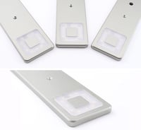 da LIGHT LED Konyhai Alulvilágítás Meleg Fehér 3db Szett Beépíthető Spot Ezüst - 1-schalter 3