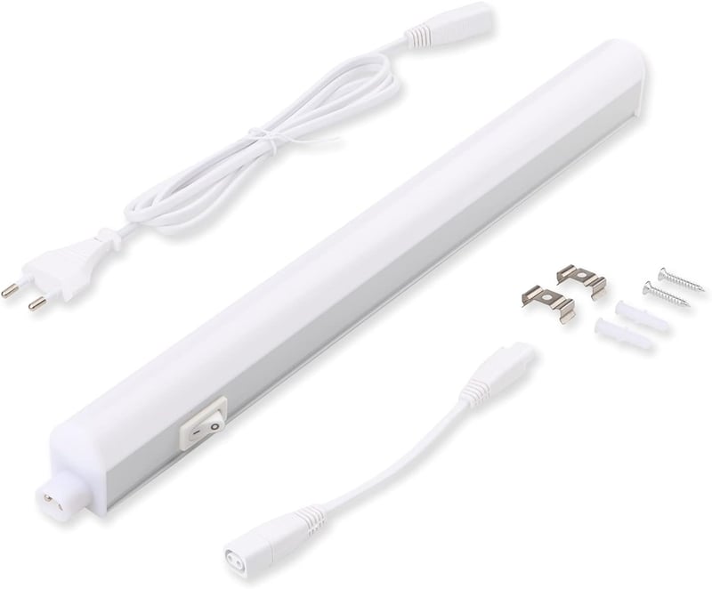 da LIGHT LED Konyhapult Világítás 31,5 cm 450 lm Semleges Fehér Szekrény Lámpa - 31.5 cm, 4000 K, Set of 1