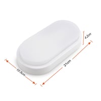 Stropné LED svietidlo da LIGHT 12W 1020 lm IP54 4000K – biele 2