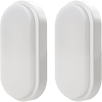 da LIGHT LED Mennyezeti Lámpa 12W 1020 Lumen Vízálló IP54 Fürdőszoba Nappali Pince 4000K Semleges Fehér 2db 1