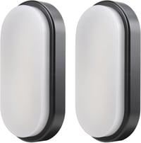 da LIGHT LED Mennyezeti Lámpa 12W 1020 Lumen Vízálló IP54 Fürdőszoba Nappali Pince 4000K Semleges Fehér 2db 1
