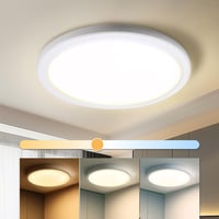 da LIGHT LED Mennyezeti Lámpa 24W 3250 Lumen IP54 Vízálló Kerek 29cm 3CCT 1